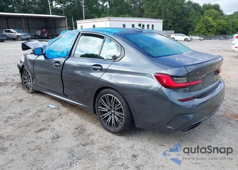 2021 BMW 3 Series M340I xDrive z USA, uszkodzony, nr VIN 3MW5U9J07M8B61452